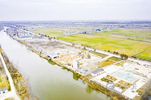 串场河沿线环境整治扎实开展